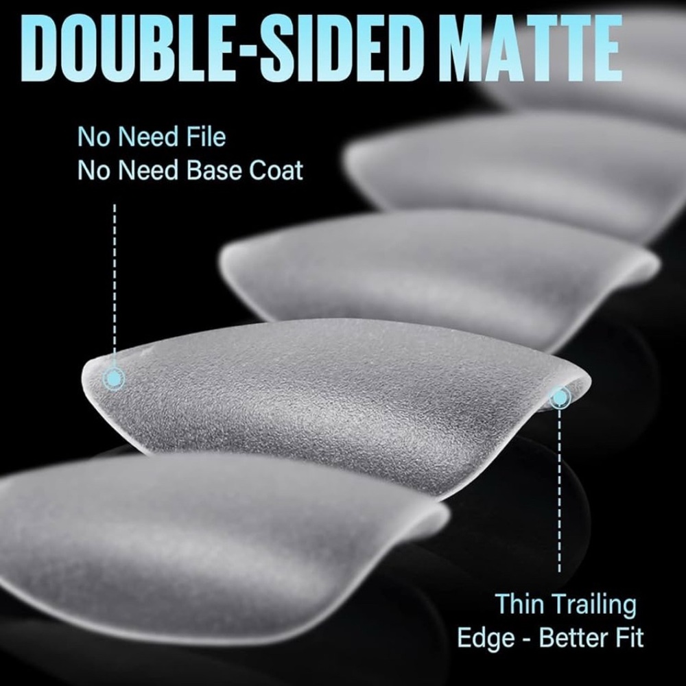 Acrylic Gel Nail Tips Almond Shaped - Picture 3 of 6